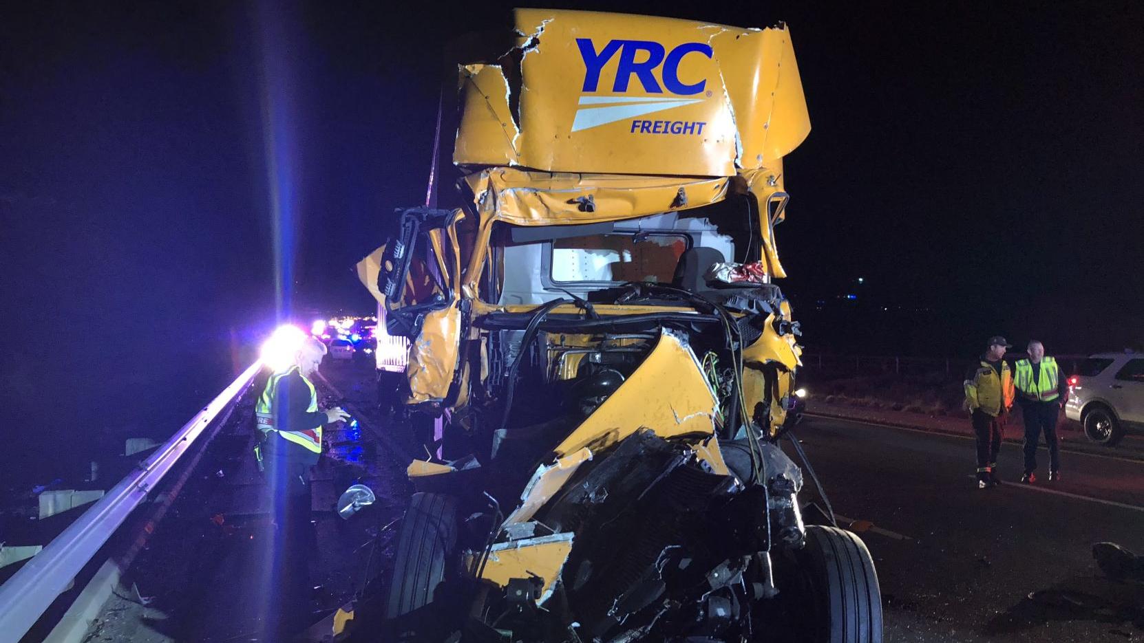 Semi-truck driver seriously injured in I-10 crash west of Tucson